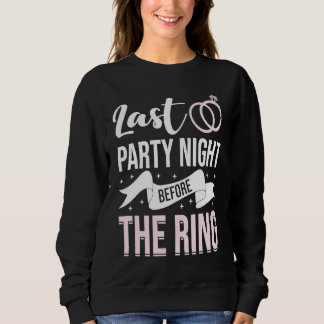 Sweatshirt Hen Party Wedding Married Bachelor Bride To Be Bac