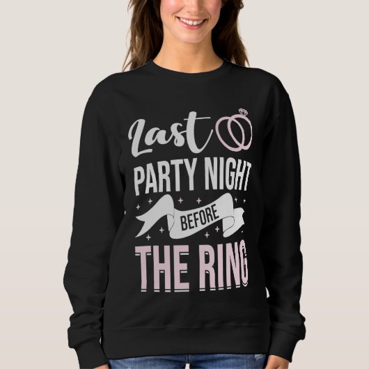 Sweatshirt Hen Party Wedding Married Bachelor Bride To Be Bac (Devant)