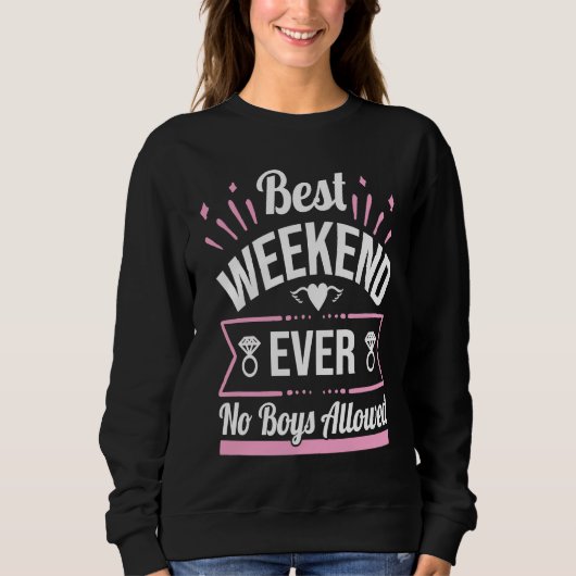 Sweatshirt Hen Party Wedding Married Bachelor Bride To Be Bac (Devant)