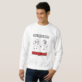 Sweatshirt Henry Stickmin Danse Distraction (Devant entier)