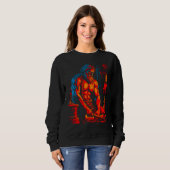 Sweatshirt Hephaestus Greek Mythology God of Fire 1 (Devant entier)