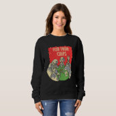 Sweatshirt Here for the Pot Casino Poker Gambling Card Game   (Devant entier)