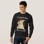 Sweatshirt Hérisson cool Pour Hommes Femmes Crépis Épineux Ja (Devant entier)
