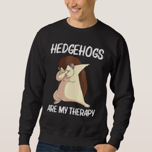 Sweatshirt Hérisson cool Pour Hommes Femmes Crépis Épineux Ja (Devant)