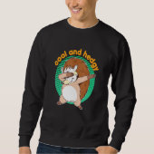Sweatshirt Hérisson Dabbing Animal Pun Cool Et Hérisson tenda (Devant)