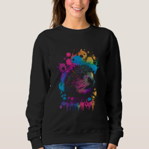 Sweatshirt Hérisson épineux forêt animal nature animal préfér