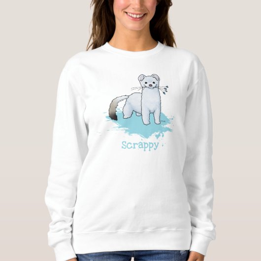 Sweatshirt Hermine mignonne (Devant)