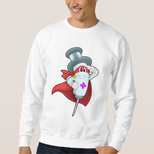 Sweatshirt Hero as Nurse (Devant)