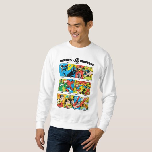 Sweatshirt Heroes of the DC™ Universe (Devant entier)