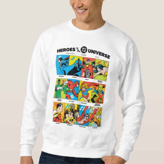 Sweatshirt Heroes of the DC™ Universe (Devant)