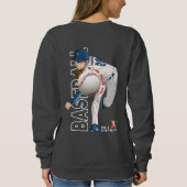 Sweatshirt Héros de baseball avec bras de millions de dollars (Dos)