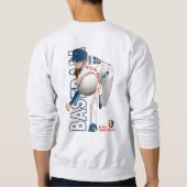 Sweatshirt Héros de baseball avec bras de millions de dollars (Dos)