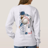 Sweatshirt Héros de baseball avec bras de millions de dollars (Dos)