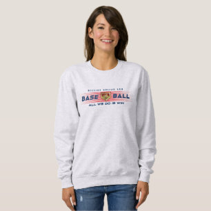 Sweatshirt Héros de baseball avec un bras à un million de dol