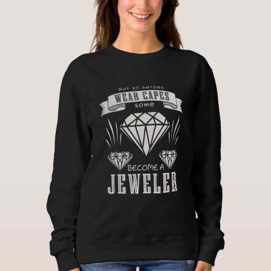 Sweatshirt Héros du bijoutier sans cap (Devant)