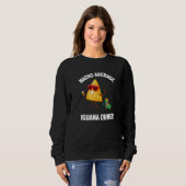 Sweatshirt Herpétologiste Iguana Lizard Galápagos (Devant entier)