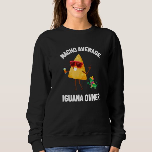 Sweatshirt Herpétologiste Iguana Lizard Galápagos (Devant)