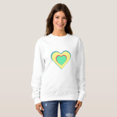 Sweatshirt Herz ♥ Coeur (Devant entier)