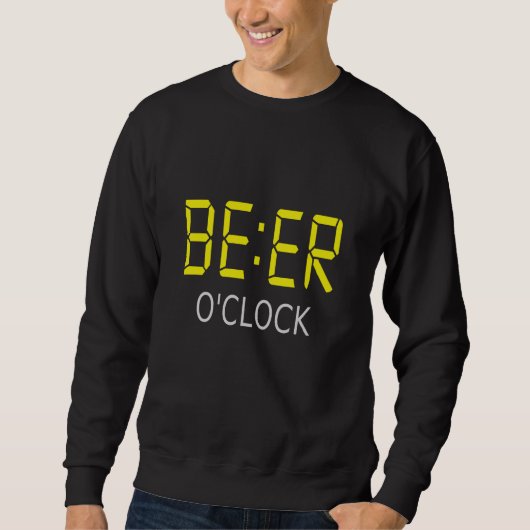 Sweatshirt Heure de la bière (Devant)
