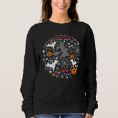 Sweatshirt Heure Éffrayante Halloween (Devant)