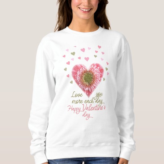 sweatshirt Heureuse Sainte-Valentin (Devant)