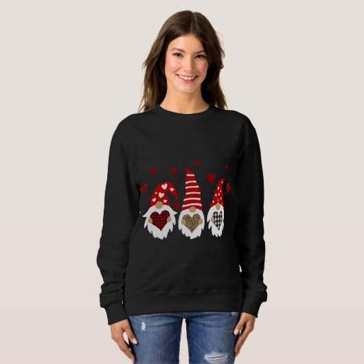 Sweatshirt Heureuse Sainte-Valentin (Devant entier)