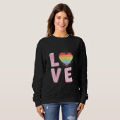 Sweatshirt Heureuse Sainte-Valentin 2023 Idée pour elle (Devant entier)