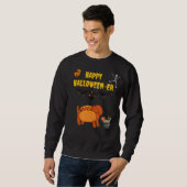 SWEATSHIRT HEUREUX HALLOWEENER (Devant entier)