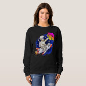 Sweatshirt Hex Crypto Moon Man Cute Rocket Cryptomonnaie Sta (Devant entier)