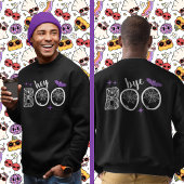 Sweatshirt Hey & Bye Boo Halloween Bat et Web