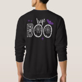 Sweatshirt Hey & Bye Boo Halloween Bat et Web (Dos)
