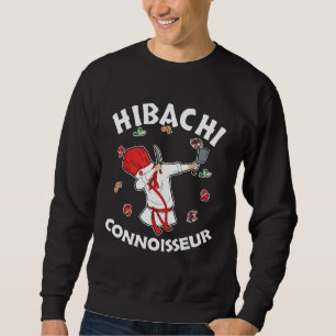 Sweatshirt Hibachi Chef Costume Hibachi Connoisseur Japonais