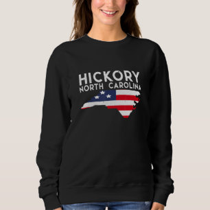 Sweatshirt Hickory Caroline du Nord États-Unis Amérique Voyag
