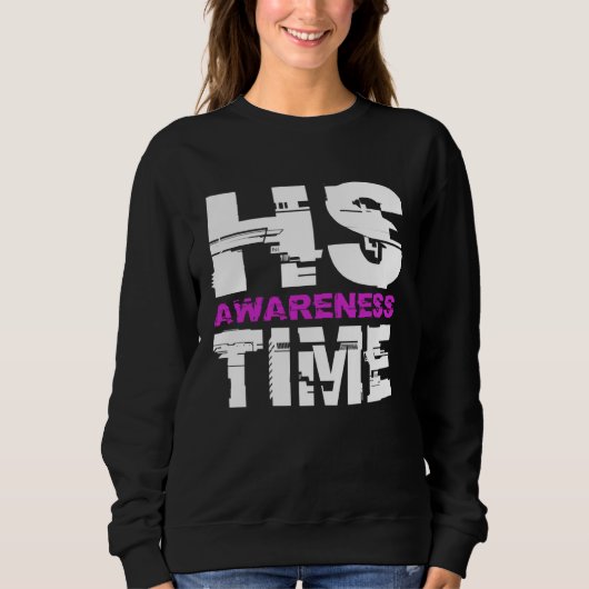 Sweatshirt Hidradenitis Suppurativa HS Warrior (Devant)