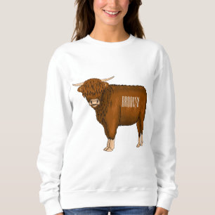 Sweatshirt Highland cow