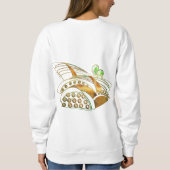 Sweatshirt Highlands Celtic Scottish Anglais F & B (Dos)