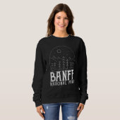 Sweatshirt Hiking In The Mountains Banff Canada's National Pa (Devant entier)