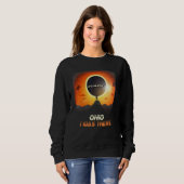 Sweatshirt Hiking Outdoors Total Solar Eclipse 2024 Ohio (Devant entier)