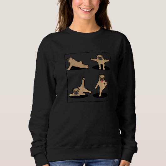 Sweatshirt Hilarious Boxer Chien Animaux passionnés de contem (Devant)