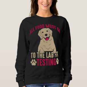 Sweatshirt Hilarious Labrador Chien Propriétaire Lab Paw Pet