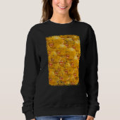 Sweatshirt Hilarious Lemon Crazy Face Smiling Meme Funny Lemo (Devant)