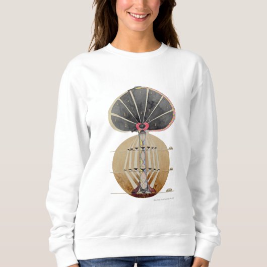 Sweatshirt Hilma af Klint - Arbre du savoir, no 3 (Devant)