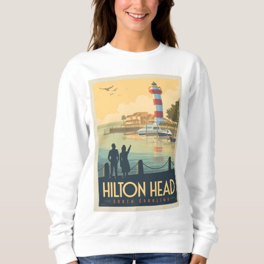 Sweatshirt Hilton Head | Caroline du Sud (Devant)