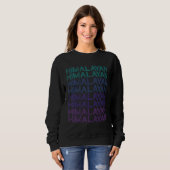 Sweatshirt Himalayan Cat Retro (Devant entier)