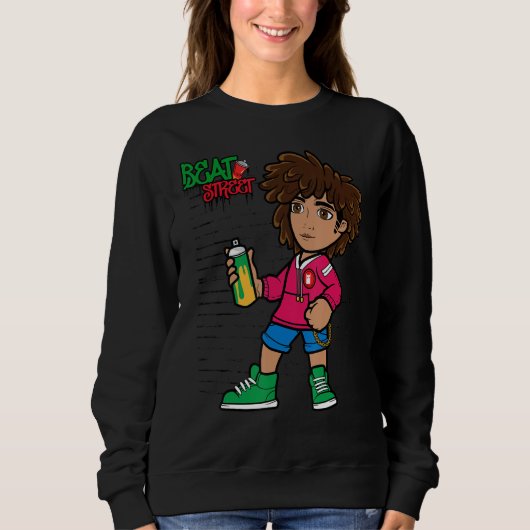 Sweatshirt Hip hop Dancing Break Dance Spring Summer Street P (Devant)