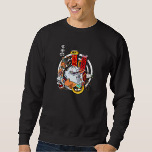 Sweatshirt Hip hop Rap urbain Streetwear Cyborg Abstrait Cybe