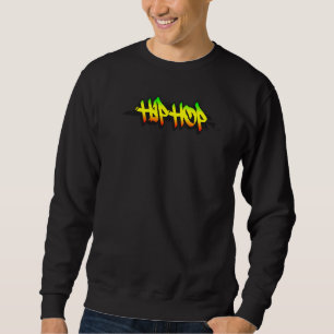 Sweatshirt Hip hop Street Spray Peinture Graffiti Rap Maman P