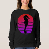 Sweatshirt Hippocampe vintage (Devant)