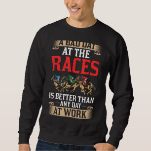 Sweatshirt Hippodrome Cheval Course Hippodrome Course Hippodr