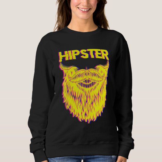 Sweatshirt Hipster ananas Freethinker Nouvel Âge (Devant)